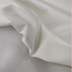 Bomuld Satin // R Hvid