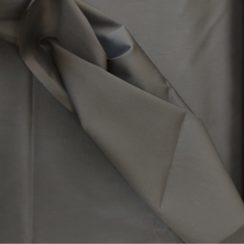 Bomuld Satin // Sort 