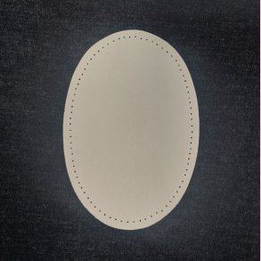 Reparationslap Ruskind // Uld Hvid