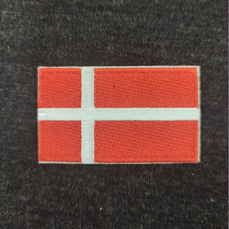 Dannebrogsflag // 4 x 6,5 cm