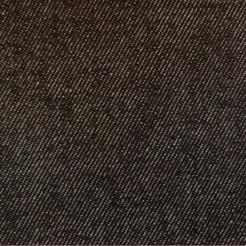 Reparationslap Denim m. lim // Sort