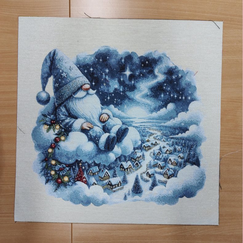 Gobelin // Bl� jule nat og n�senissen