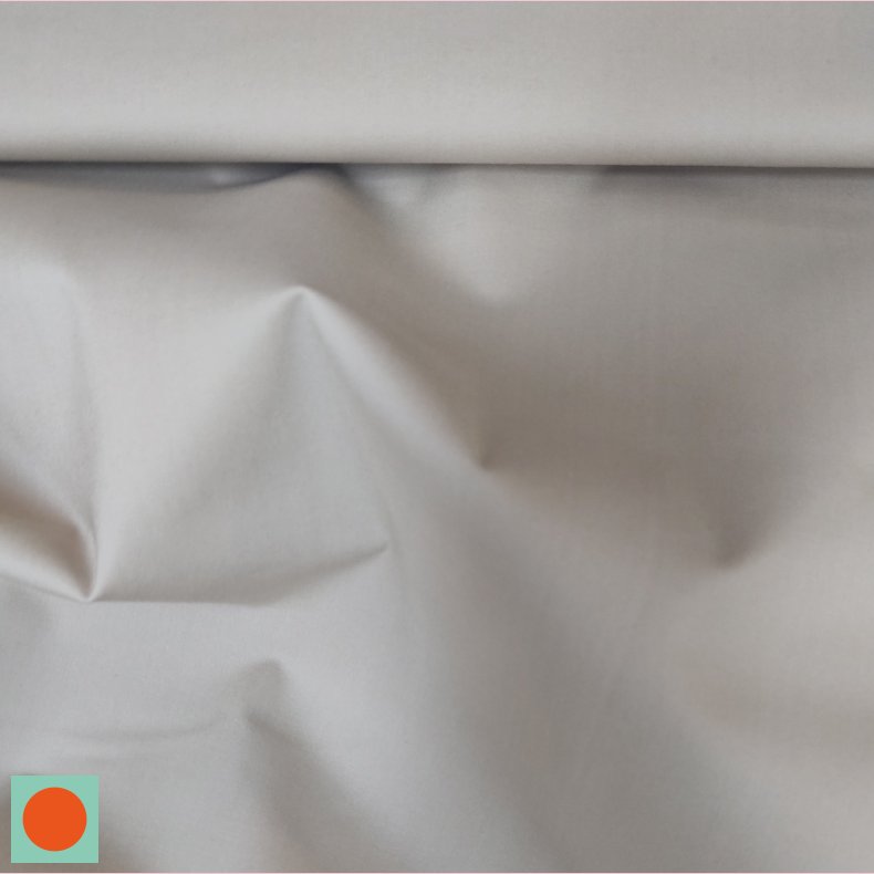 kologisk Trenchcoat poplin m. strk // Creme