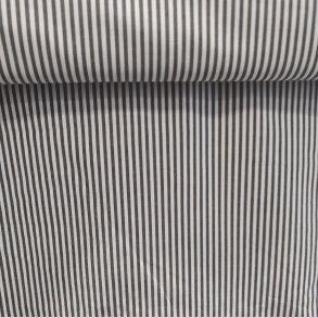 Stribet // Sort og hvid 0,2cm.