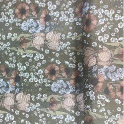 Bomulds Poplin // Claire's creative forest