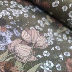 Bomulds Poplin // Claire's creative forest