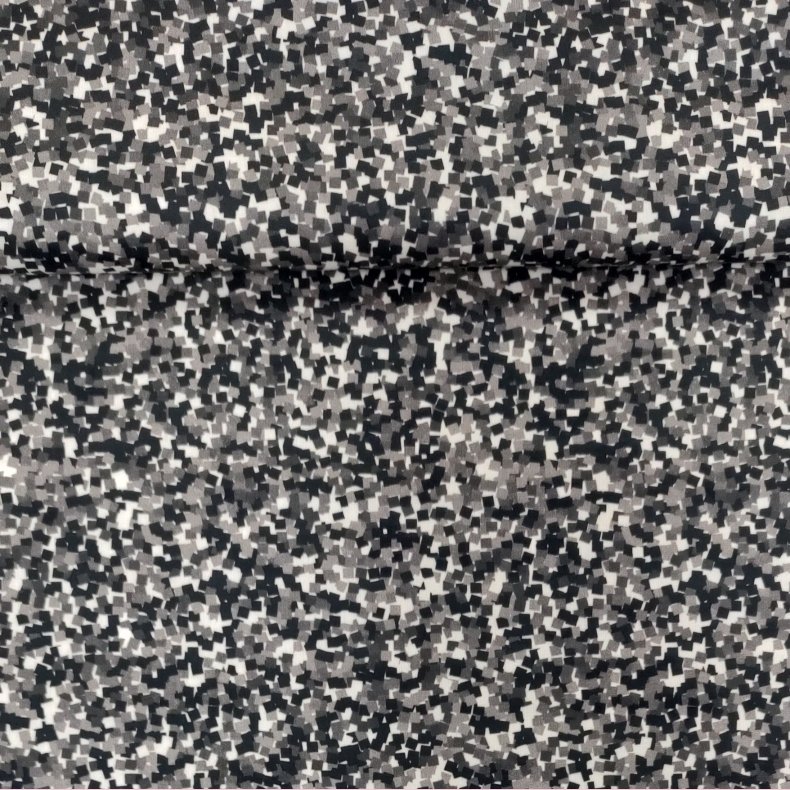 Poplin // Graffisk black