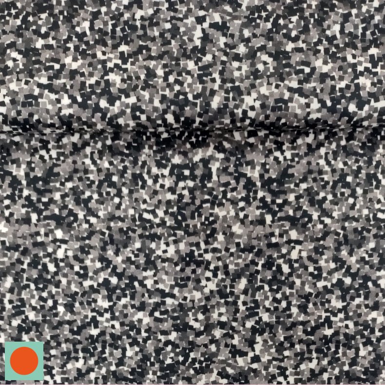 Poplin // Graffisk black