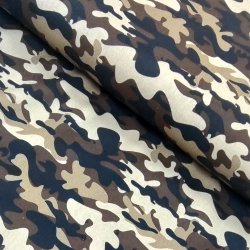 Poplin // Gamouflage Brun