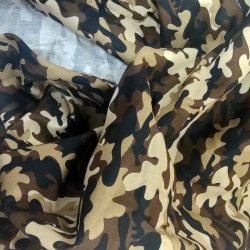 Poplin // Gamouflage Brun