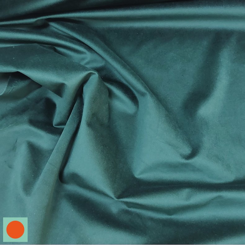 Bolig Velour // Mrke grn