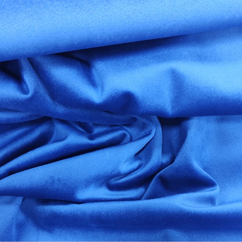 Bolig Velour // Kobolt Bl� 