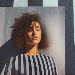 Viskose V�vet // Big Stripes Merino Light Blue