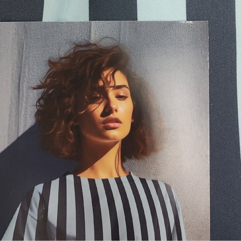 Viskose V�vet // Big Stripes Merino Light Blue