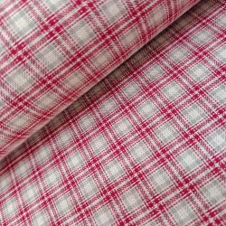 Bomulds Poplin // Gl. Jul country tern Gr�