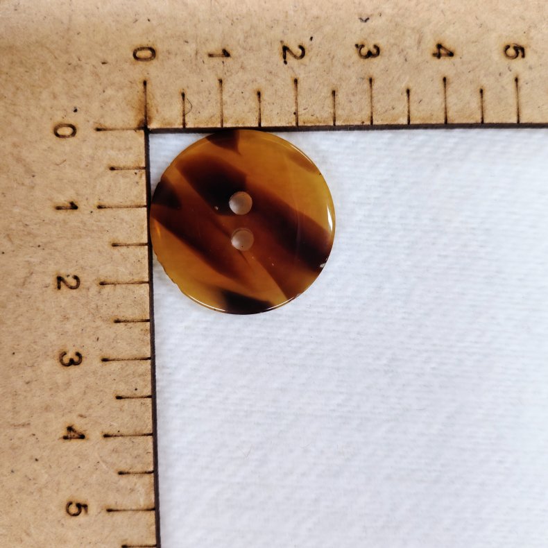 Knap // M�lk m�rk u. kant 2,5cm