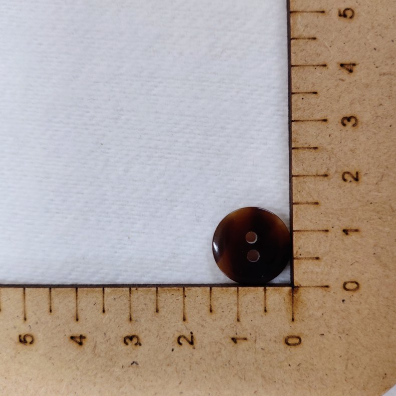 Knap // M�lk m�rk u. kant 1,5cm