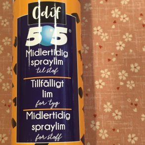 Spraylim Odif 909 // Midlertidig 500 ml.