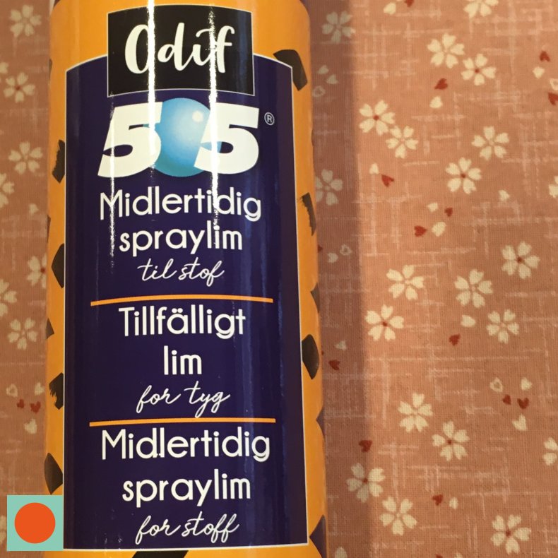 Spraylim Odif 909 // Midlertidig 250 ml.