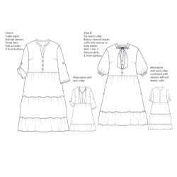 Freedom dress str. 30-54 - Wardrobe by me