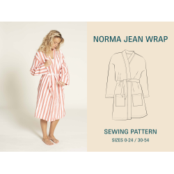 Wardrobe by me // Norma Jean wrap 30 - 54