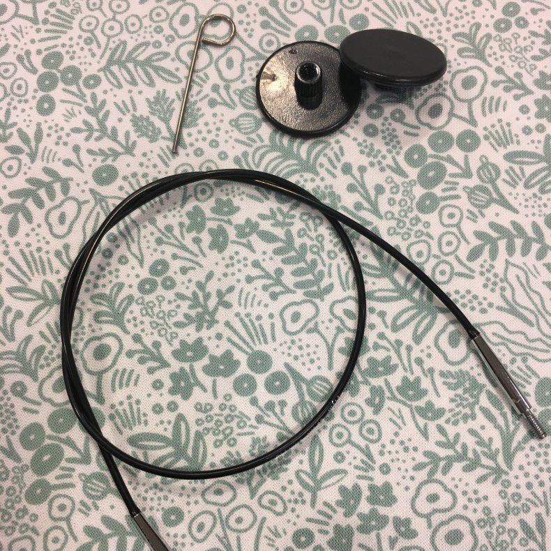 Wire til KnitPro rundpinde/hakken�le 