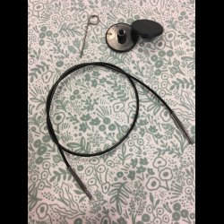Wire til KnitPro rundpinde/hakkenle 