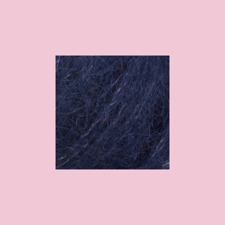 Kid Silk - Kid Mohair + Silke MARINE BL�