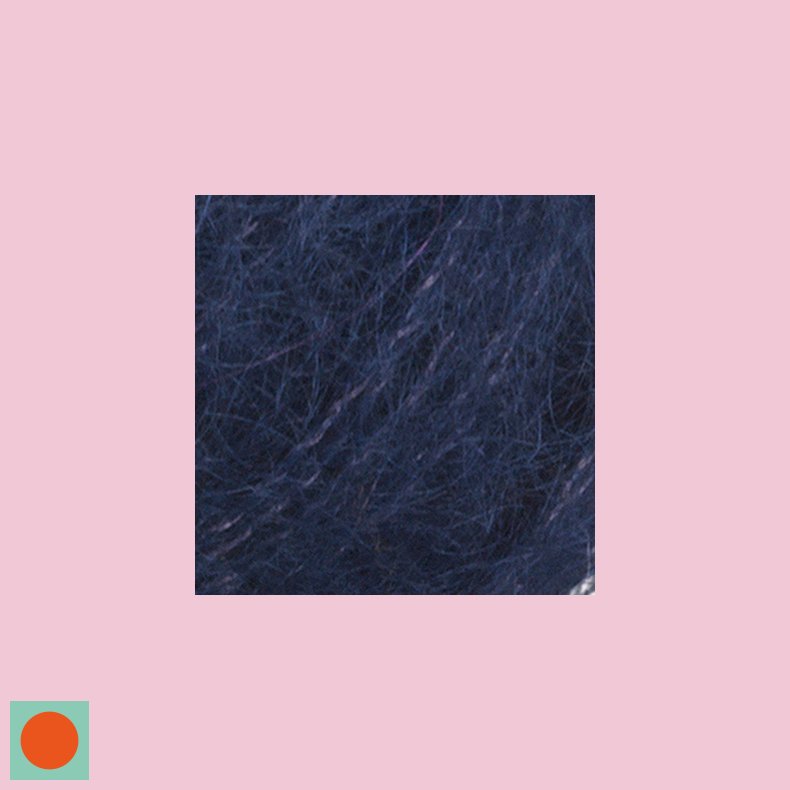 Kid Silk - Kid Mohair + Silke MARINE BL LYS