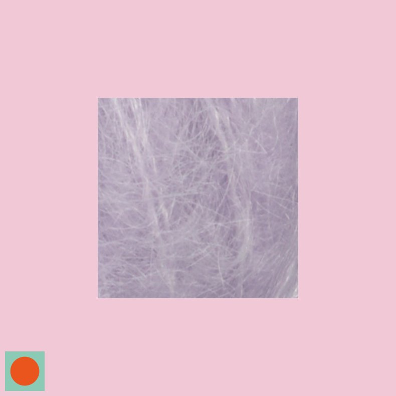 Kid Silk - Kid Mohair + Silke LYS LILLA STVET