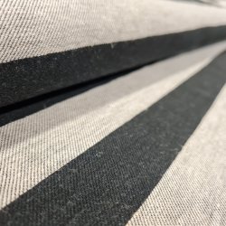 Bomuld Viskose hr 169,- Stribe creme sort