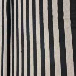Bomuld Viskose hr 169,- Stribe creme sort