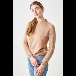 Leonora Glatstrikket raglan