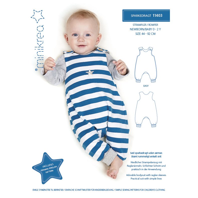 11403 minikrea ROMPER sparkedragt