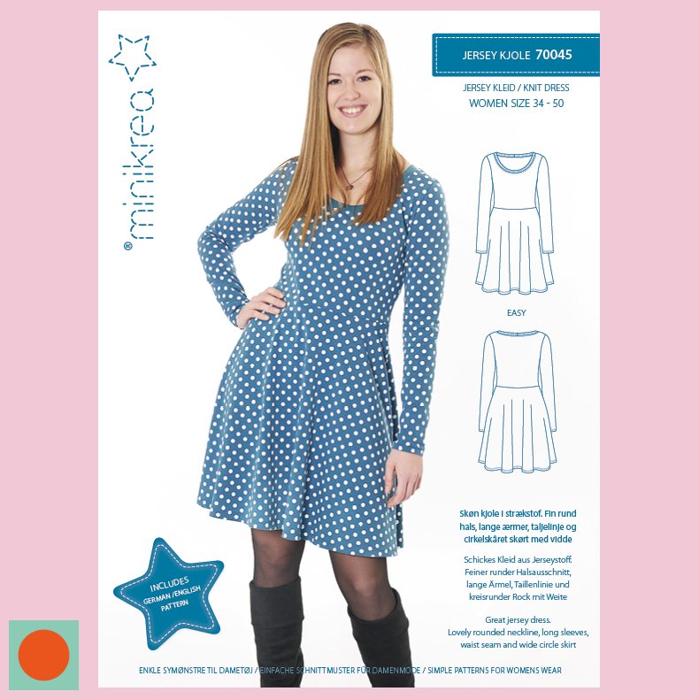 70045 minikrea JERSEY KJOLE