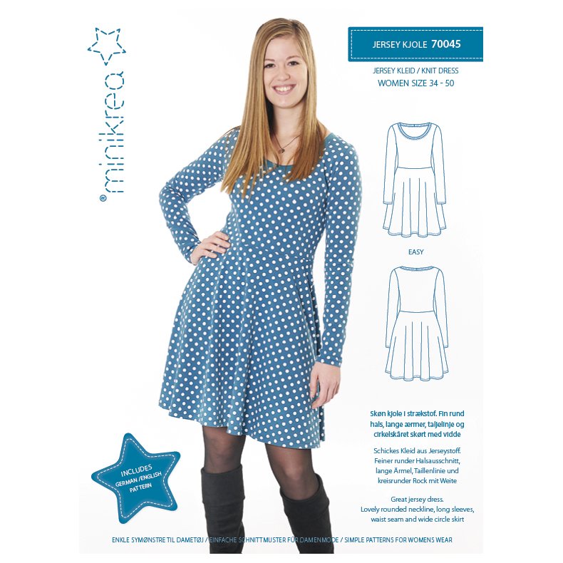 70045 minikrea JERSEY KJOLE
