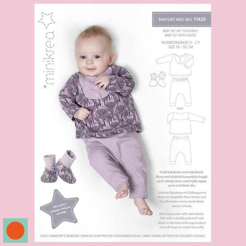 11420 minikrea BABYST MED SKO