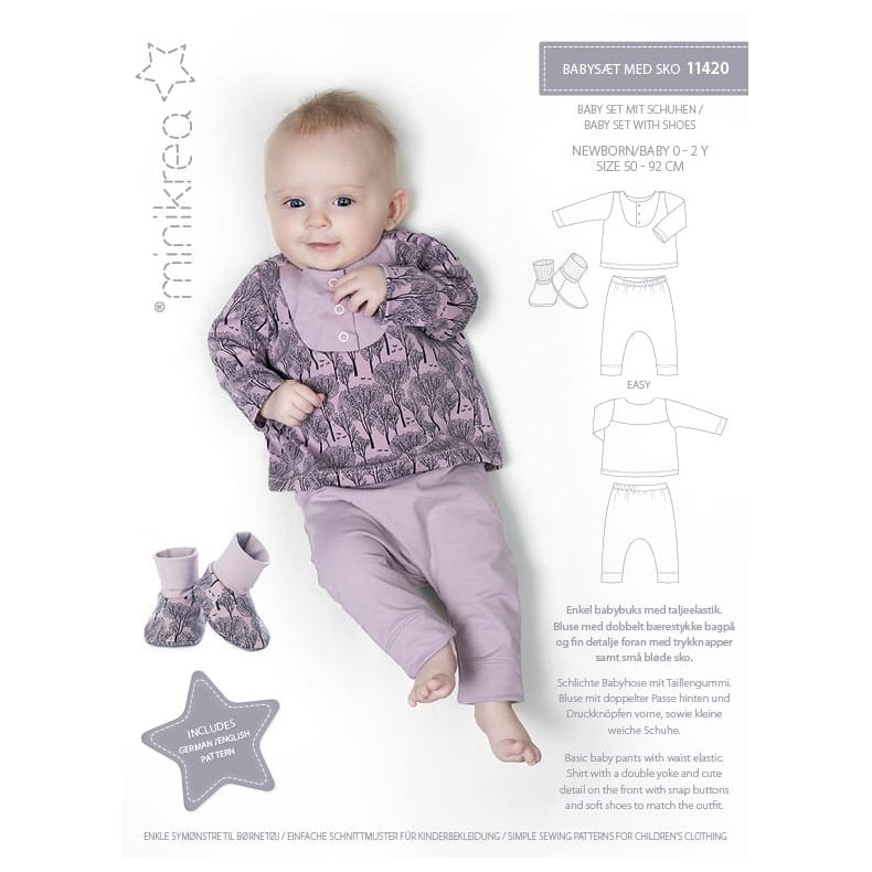 11420 minikrea BABYST MED SKO