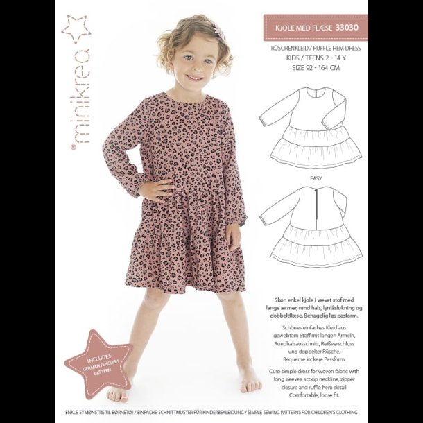 33030 minikrea KJOLE MED FLSE