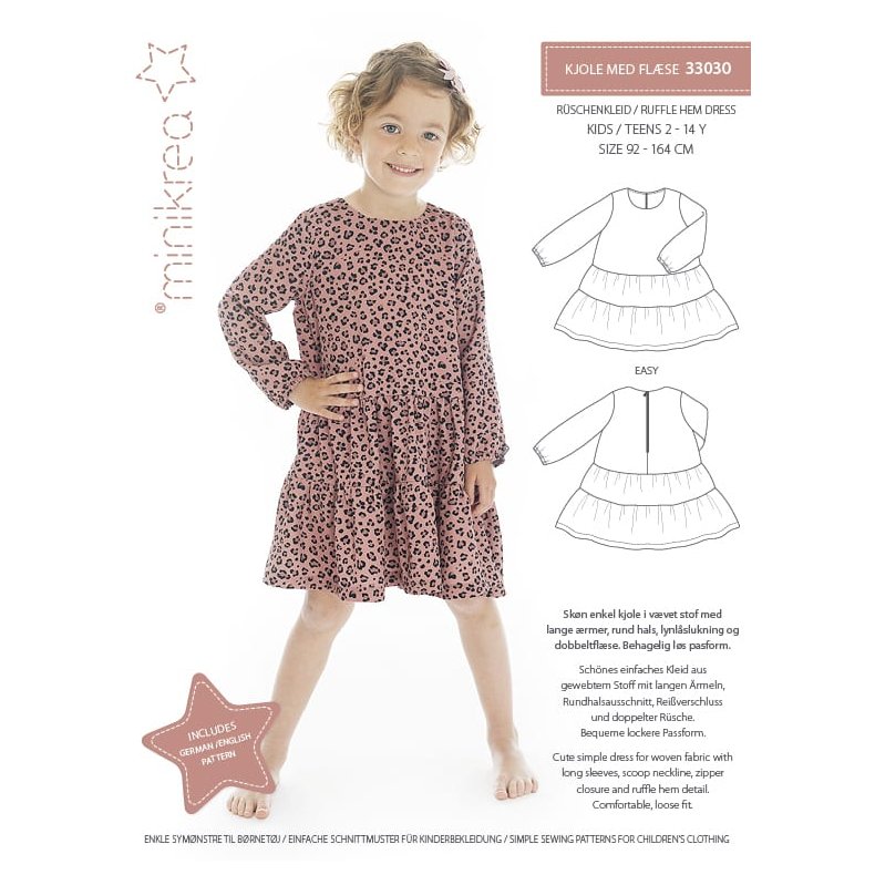 33030 minikrea KJOLE MED FLSE