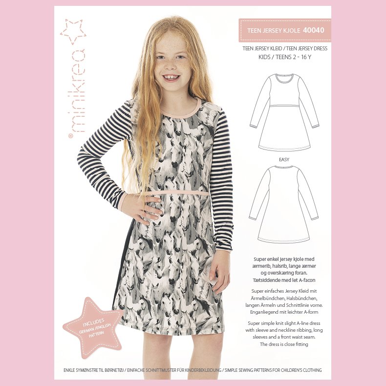 40040 minikrea JERSEY KJOLE