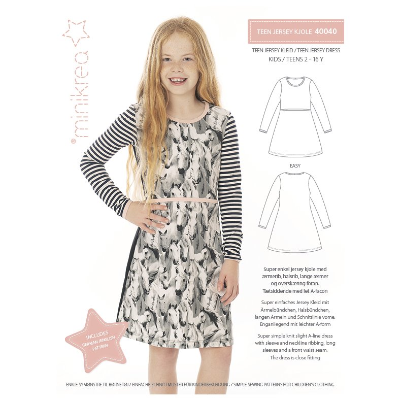 40040 minikrea JERSEY KJOLE
