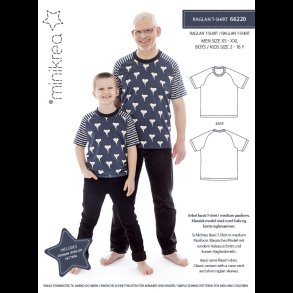 66220 minikrea T-SHIRT raglanrmer