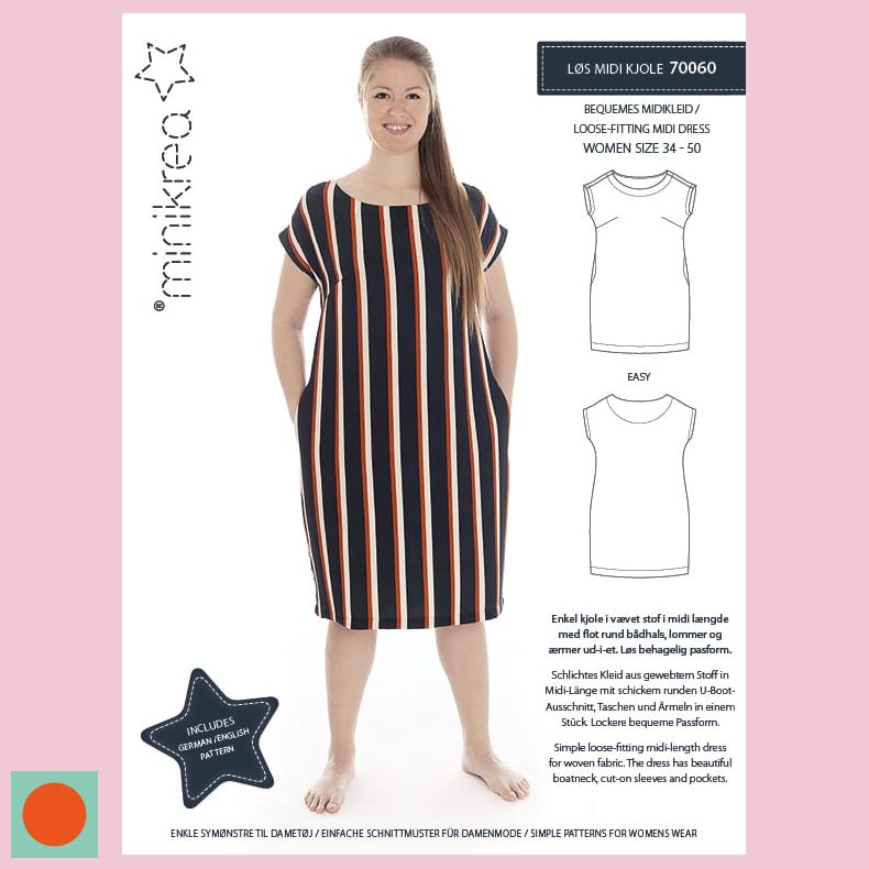 70060 minikrea LS MIDI KJOLE