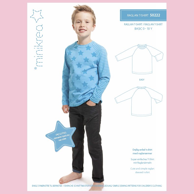 50222 minikrea LANG�RMET RAGLAN T-SHIRT