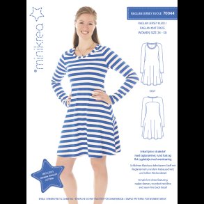 70044 minikrea RAGLAN JERSEY KJOLE