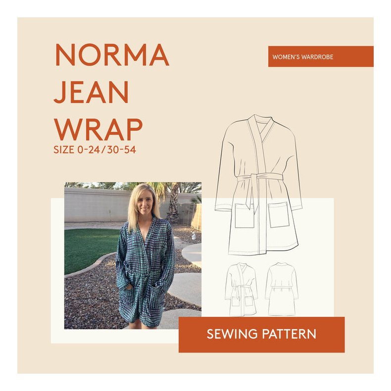 Norma jean warp cardigan str. 30-54 - Wardrobe by me