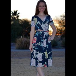 Wanda Wrap Dress str. 30-54 - Wardrobe by me