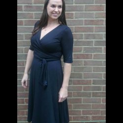 Wanda Wrap Dress str. 30-54 - Wardrobe by me