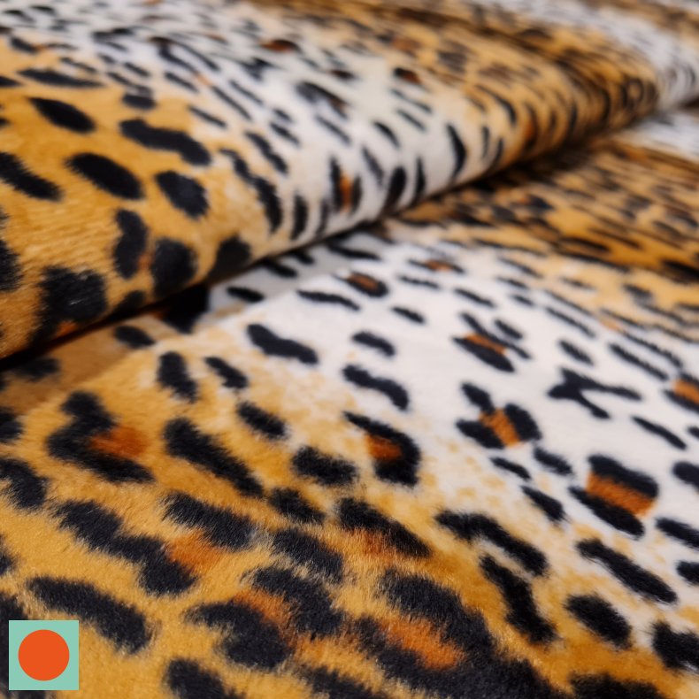 Pels imiteret 119,- Korthret Leopard